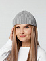 картинка Шапка Hipsta, светло-серая от магазина Одежда+
