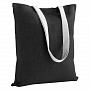 картинка Холщовая сумка на плечо Juhu, черная от магазина Одежда+