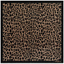 картинка Платок Leopardo Silk, коричневый от магазина Одежда+