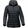 картинка Куртка компактная женская Stavanger, черная от магазина Одежда+