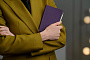 картинка Ежедневник Flat Mini, недатированный, фиолетовый от магазина Одежда+