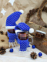 картинка Шапочка на игрушку Dress Cup, синяя от магазина Одежда+