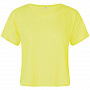 картинка Футболка укороченная женская Maeva, желтый неон от магазина Одежда+