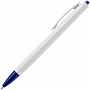 картинка Ручка шариковая Tick, белая с синим от магазина Одежда+