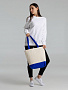 картинка Холщовая сумка Shopaholic, темно-синяя от магазина Одежда+