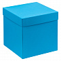 картинка Коробка Cube L, голубая от магазина Одежда+