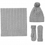 картинка Шарф Heat Trick, светло-серый меланж от магазина Одежда+