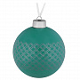 картинка Елочный шар Queen, 10 см, зеленый от магазина Одежда+