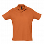 картинка Рубашка поло мужская Summer 170, оранжевая от магазина Одежда+