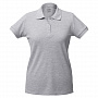 картинка Рубашка поло женская Virma Lady, серый меланж от магазина Одежда+