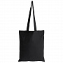 картинка Холщовая сумка Basic 105, черная от магазина Одежда+