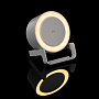 картинка Лампа с колонкой и беспроводной зарядкой moonLight, белая от магазина Одежда+