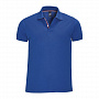 картинка Рубашка поло мужская Patriot 200, ярко-синяя от магазина Одежда+