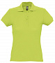 картинка Рубашка поло женская Passion 170, зеленое яблоко от магазина Одежда+