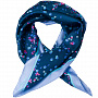 картинка Платок Tourbillon Silk, синий от магазина Одежда+