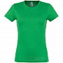 картинка Футболка женская Miss 150, ярко-зеленая от магазина Одежда+