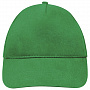 картинка Бейсболка Sunny, ярко-зеленая от магазина Одежда+
