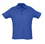 картинка Рубашка поло мужская Summer 170, ярко-синяя (royal) от магазина Одежда+
