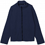 картинка Куртка флисовая унисекс Manakin, темно-синяя от магазина Одежда+