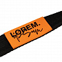 картинка Лейбл тканевый Epsilon, L, оранжевый неон от магазина Одежда+