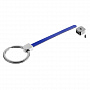 картинка Элемент брелка-конструктора «Хлястик с кольцом и зажимом», синий от магазина Одежда+
