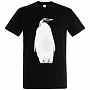 картинка Футболка мужская Like a Penguin, черная от магазина Одежда+
