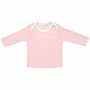 картинка Футболка детская с длинным рукавом Baby Prime, розовая с молочно-белым от магазина Одежда+