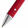 картинка Ручка шариковая Button Up, красная с серебристым от магазина Одежда+