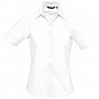 картинка Рубашка женская с коротким рукавом Elite, белая от магазина Одежда+