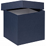 картинка Коробка Cube M, синяя от магазина Одежда+