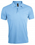 картинка Рубашка поло мужская Prime Men 200 голубая от магазина Одежда+