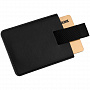 картинка Футляр для карт Poppy с RFID-защитой, черный от магазина Одежда+