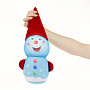 картинка Подушка декоративная FrostyLove на заказ, снеговик от магазина Одежда+