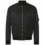 картинка Куртка бомбер унисекс Rebel, черная от магазина Одежда+