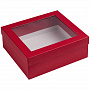 картинка Коробка Teaser с окошком, красная от магазина Одежда+