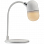 картинка Лампа с колонкой и беспроводной зарядкой lampaTon, белая от магазина Одежда+