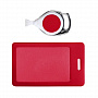 картинка Чехол для пропуска с ретрактором Dorset, красный от магазина Одежда+