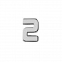 картинка Элемент брелка-конструктора «Буква S» или «Цифра 5» или «Цифра 2» от магазина Одежда+