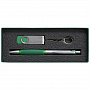 картинка Набор Notes: ручка и флешка 8 Гб, зеленый от магазина Одежда+
