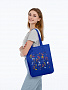 картинка Холщовая сумка Indian Summer, ярко-синяя от магазина Одежда+