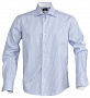 картинка Рубашка мужская в полоску Reno, голубая от магазина Одежда+