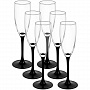 картинка Набор из 6 бокалов для шампанского «Домино» от магазина Одежда+