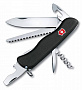 картинка Солдатский нож с фиксатором лезвия Forester, черный от магазина Одежда+
