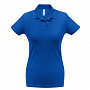картинка Рубашка поло женская ID.001 ярко-синяя от магазина Одежда+