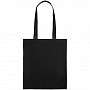 картинка Холщовая сумка BrighTone, черная с черными ручками от магазина Одежда+