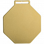картинка Медаль Steel Octo, золотистая от магазина Одежда+