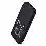 картинка Внешний аккумулятор с подсветкой Люче (Luce) 10000 mAh, черный от магазина Одежда+