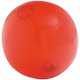 картинка Надувной пляжный мяч Sun and Fun, полупрозрачный красный от магазина Одежда+