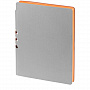 картинка Ежедневник Flexpen, недатированный, серебристо-оранжевый от магазина Одежда+