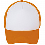 картинка Бейсболка Bubble, оранжевый неон с белым от магазина Одежда+
